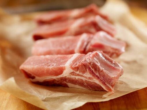Pork spare ribs