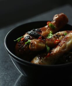 Chicken Legs With Pepper Sauce