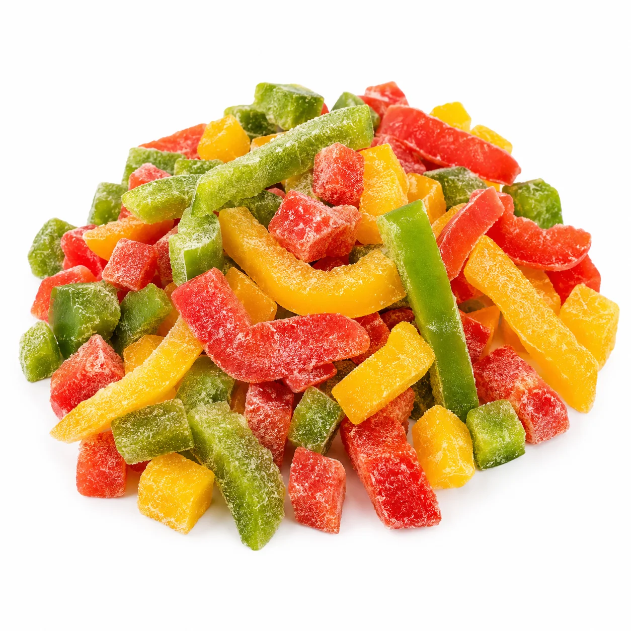 IQF bell peppers for wholesale supply by TG-Trading B.V.