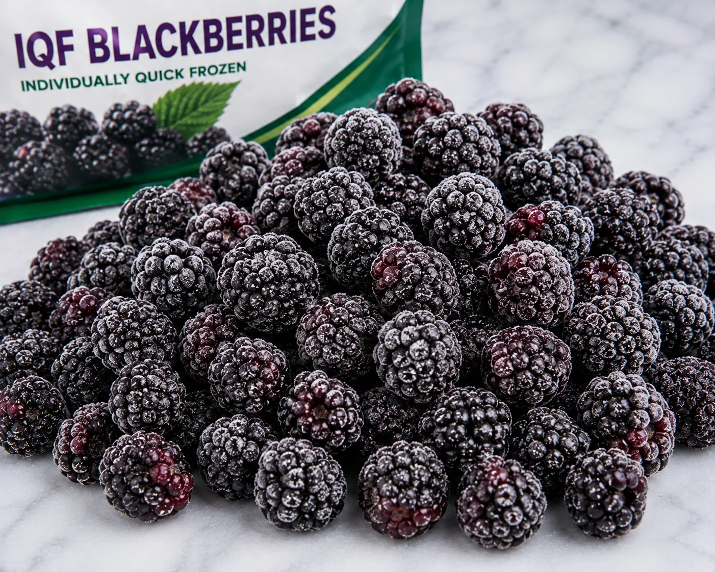 IQF blackberries for wholesale supply by TG-Trading B.V.