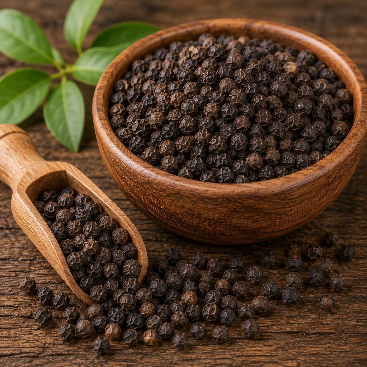 Whole black pepper for wholesale supply by TG-Trading B.V.