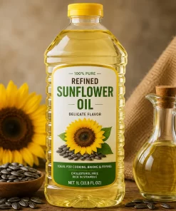 Refined Sunflower Oil - Refined sunflower oil for wholesale supply by TG-Trading B.V.-